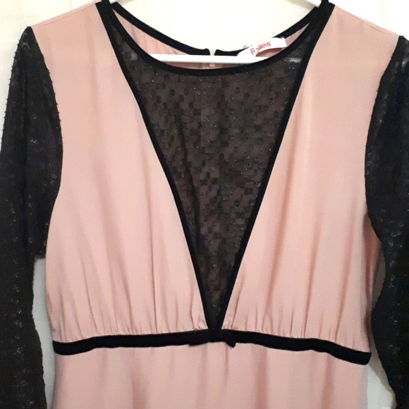 Follies Women Pink Round  Neck Dress - Picture 2 of 9